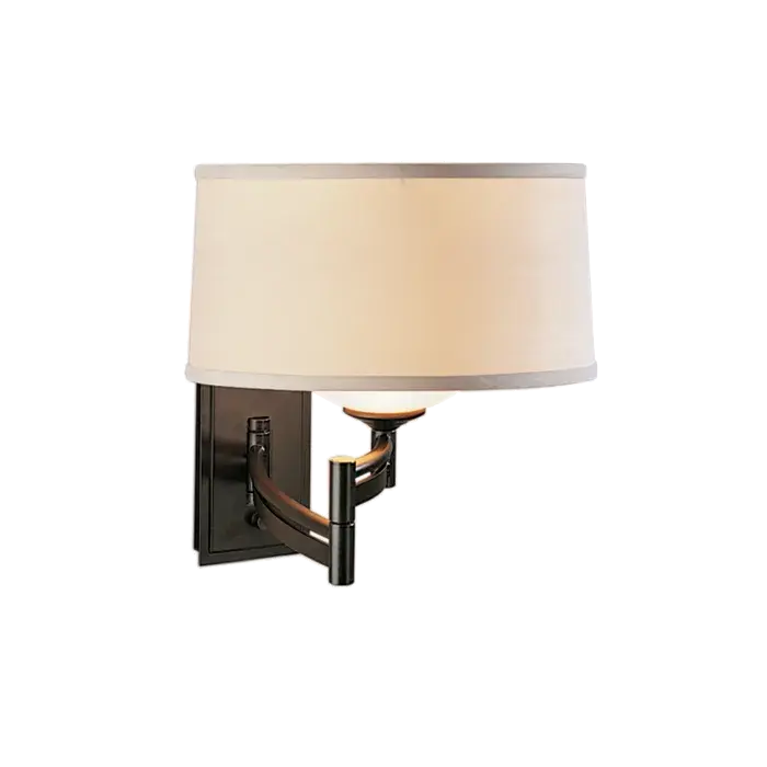 Bowed Swing Arm Sconce