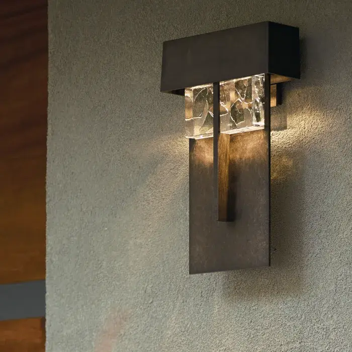 Shard Large LED Outdoor Sconce - Image 3