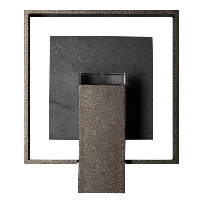 Shadow Box Medium w/Slate Dark Sky Friendly Outdoor Sconce - Image 4