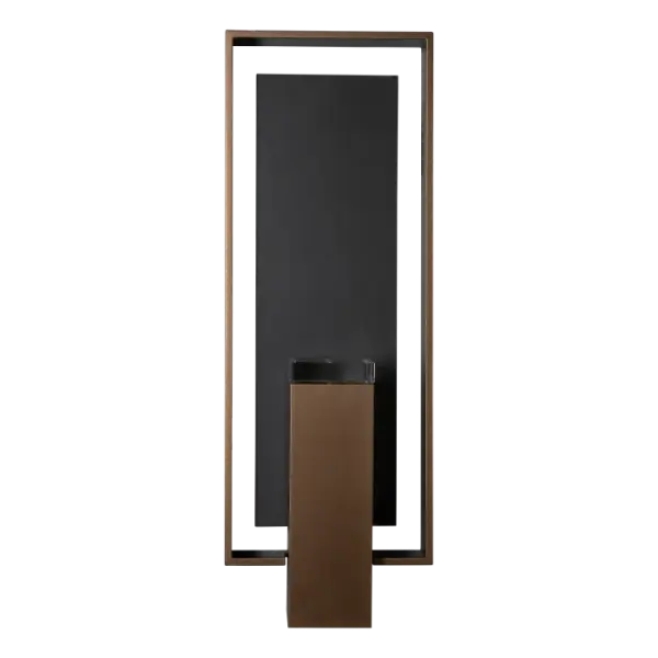 Shadow Box Large w/Slate Dark Sky Friendly Outdoor Sconce - Image 3