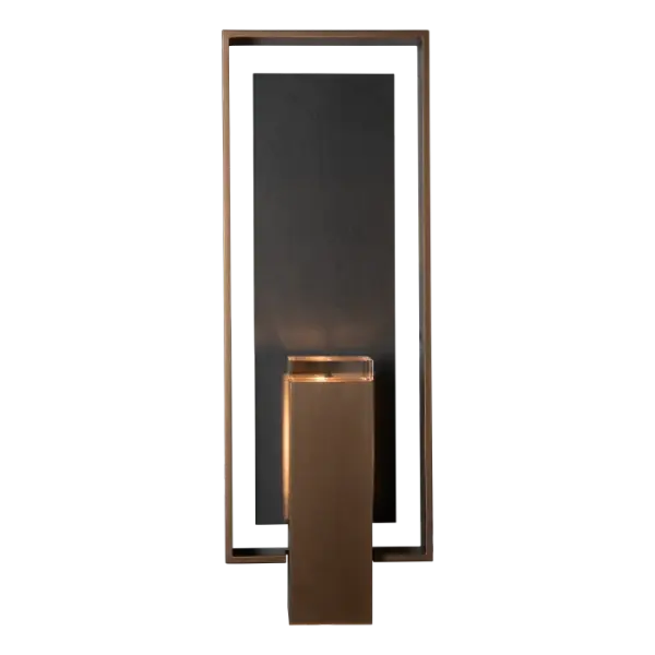 Shadow Box Large w/Slate Dark Sky Friendly Outdoor Sconce - Image 1