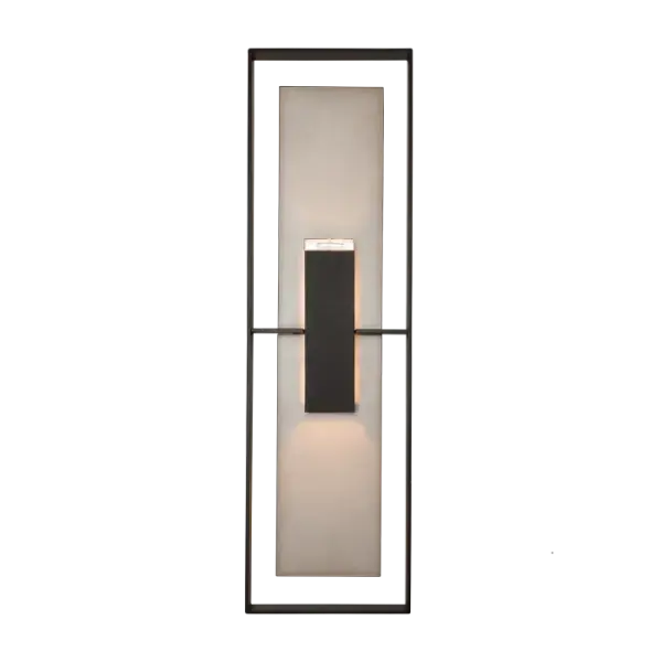 Shadow Box Tall Dark Sky Friendly Outdoor Sconce - Image 2