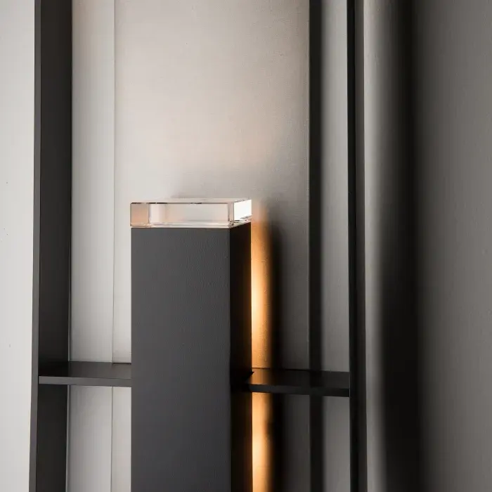 Shadow Box Tall Dark Sky Friendly Outdoor Sconce - Image 3
