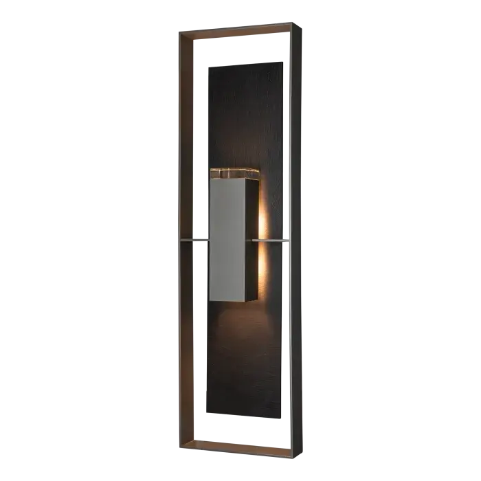 Shadow Box Extra Tall w/Slate Dark Sky Friendly Outdoor Sconce - Image 2