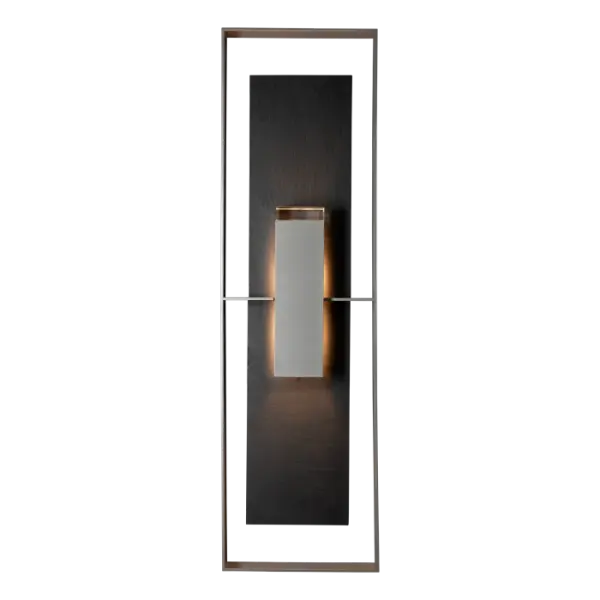 Shadow Box Extra Tall w/Slate Dark Sky Friendly Outdoor Sconce - Image 1