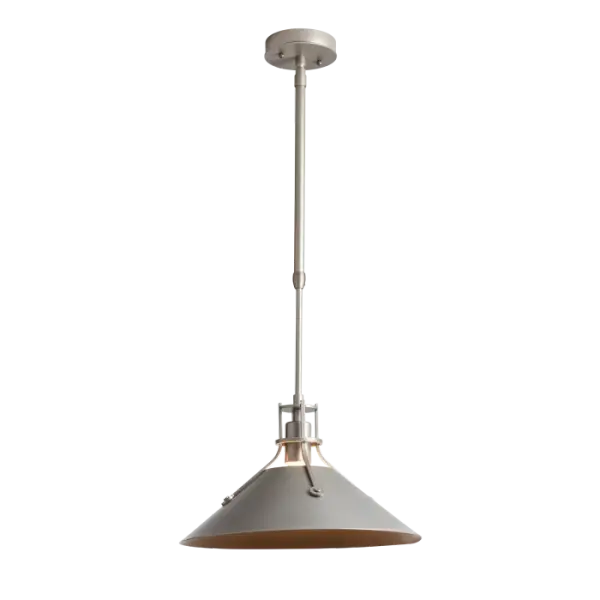 The popular Henry Collection adds a new Medium sized aluminum shade for outdoor lifestyle settings. Perfect for covered outdoor kitchens, sitting areas, verandas and lounges, the Henry Medium Outdoor Pendant focuses the light right where you need it.