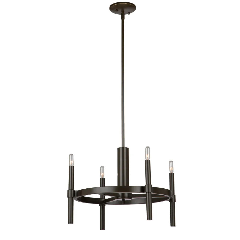 Encore 4 Light Oil Rubbed Bronze Chandelier