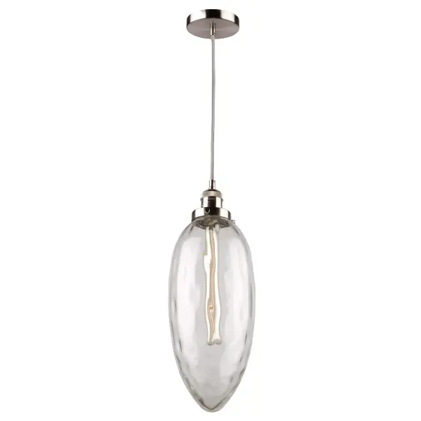 In Brushed Nickel by Artcraft from the Lux Pendant Collection collection