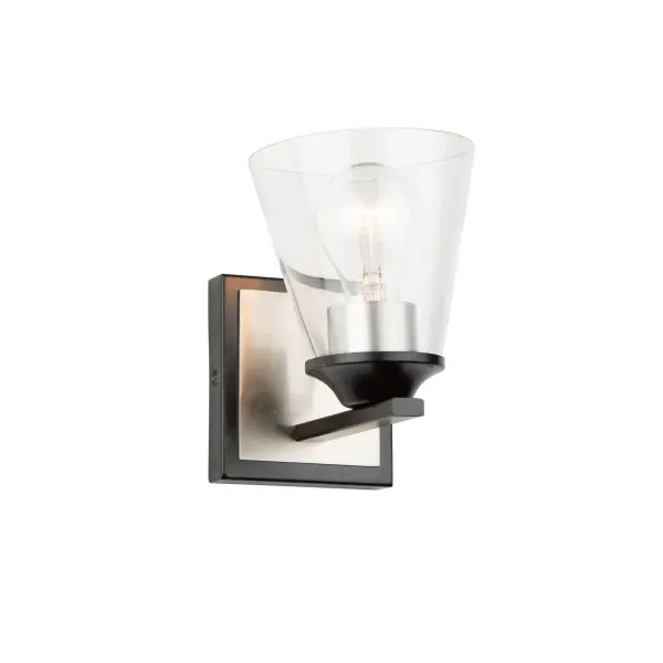 In Black & Brushed Nickel by Artcraft from the Wheaton collection