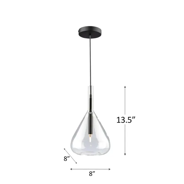 Conic 1 Light Pendant - Image 7