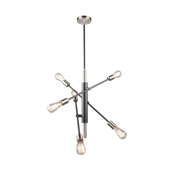 In Black & Brushed Nickel by Artcraft from the Truro collection