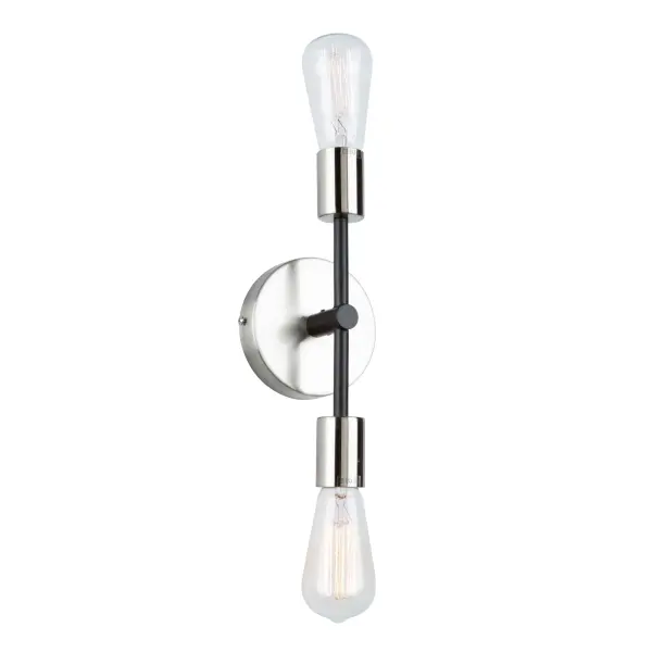 In Black & Brushed Nickel by Artcraft from the Truro collection