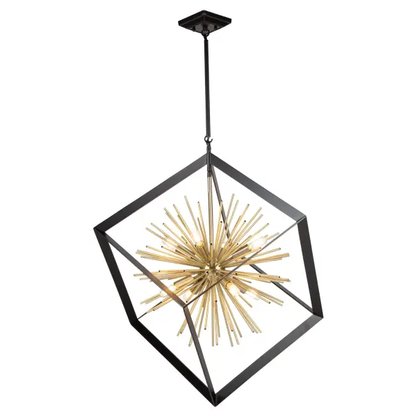 The chandelier is unique and a by Artcraft Lighting - Image 4