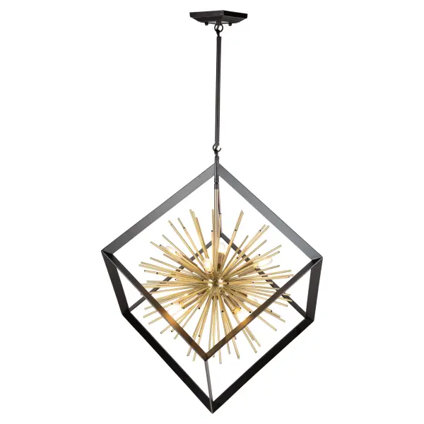 The chandelier is unique and a by Artcraft Lighting - Image 6