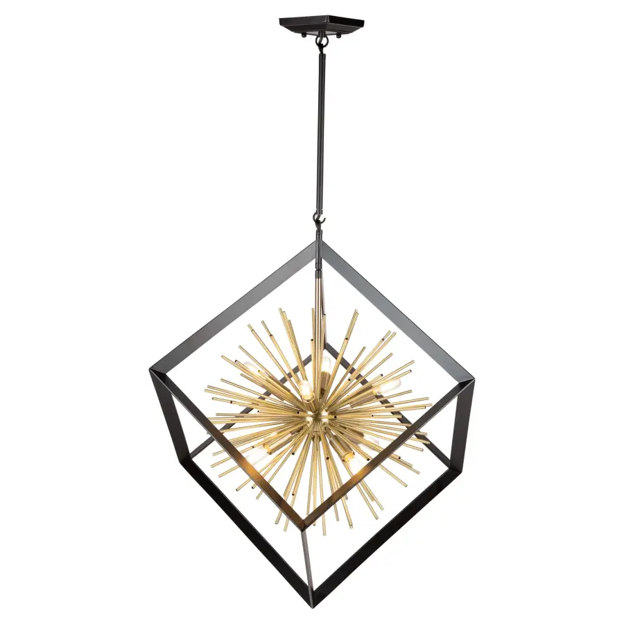 The chandelier is unique and a by Artcraft Lighting - Image 6