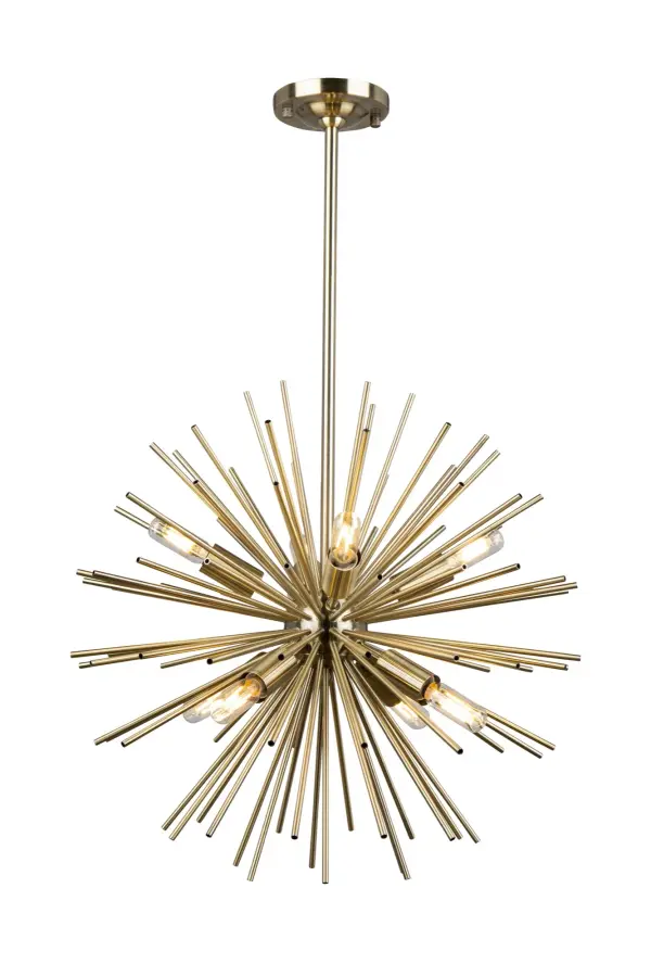 In Satin Brass by Artcraft from the Sunburst collection