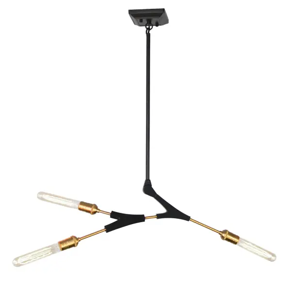 In Black & Harvest Brass by Artcraft from the Filiali collection