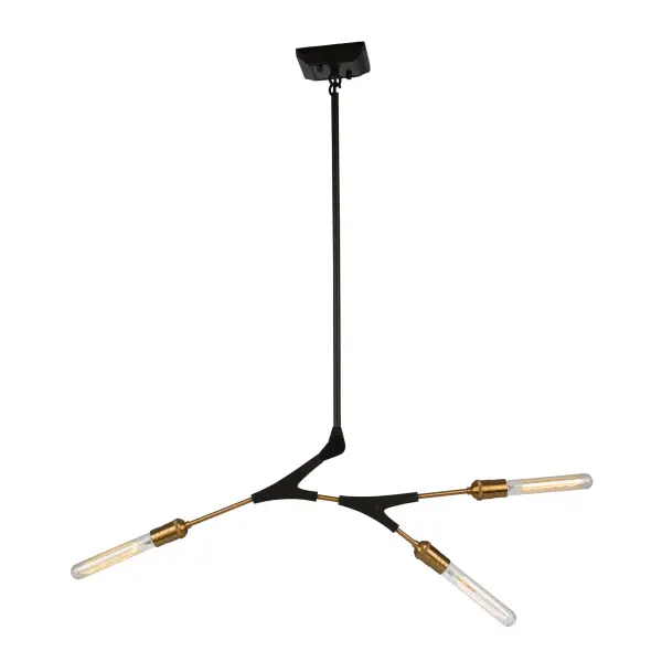 In Black & Harvest Brass by Artcraft from the Filiali collection - alternate view