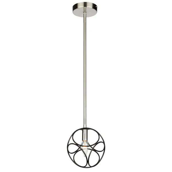 In Matte Black & Satin Nickel by Artcraft from the Sorrento collection