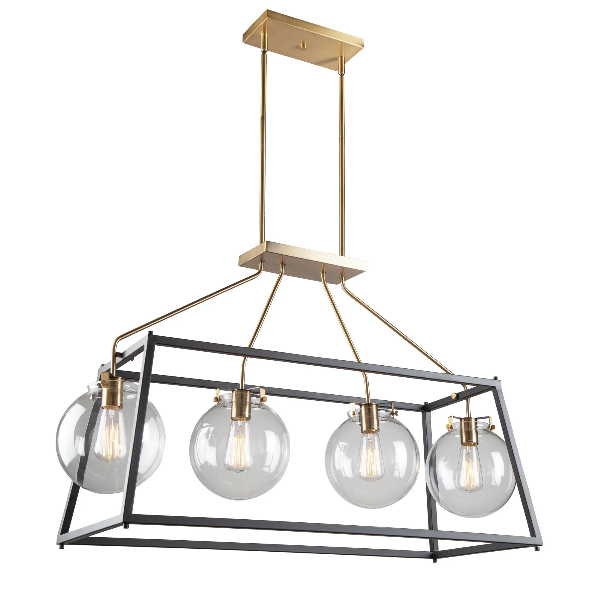 Bridgetown 4 Light Cage Pendant