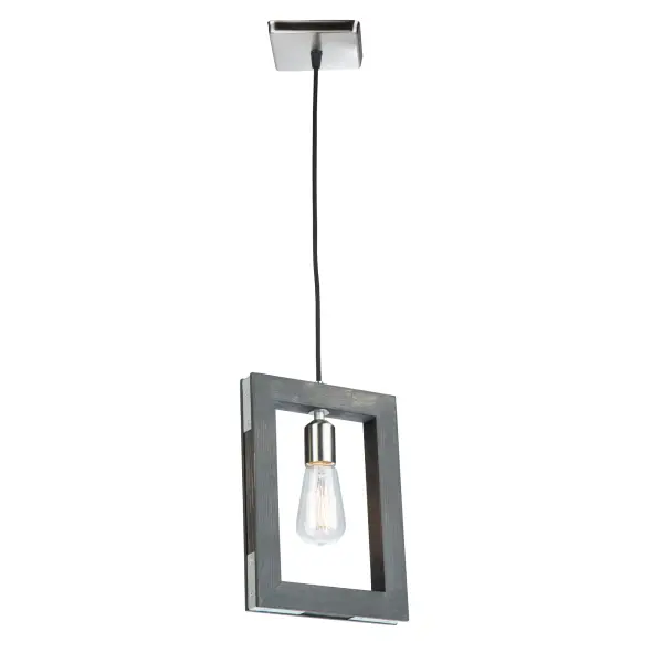 Dark Pine & Brushed Nickel
