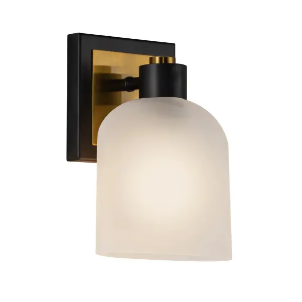 In Black and Brushed Brass by Artcraft from the Lyndon collection