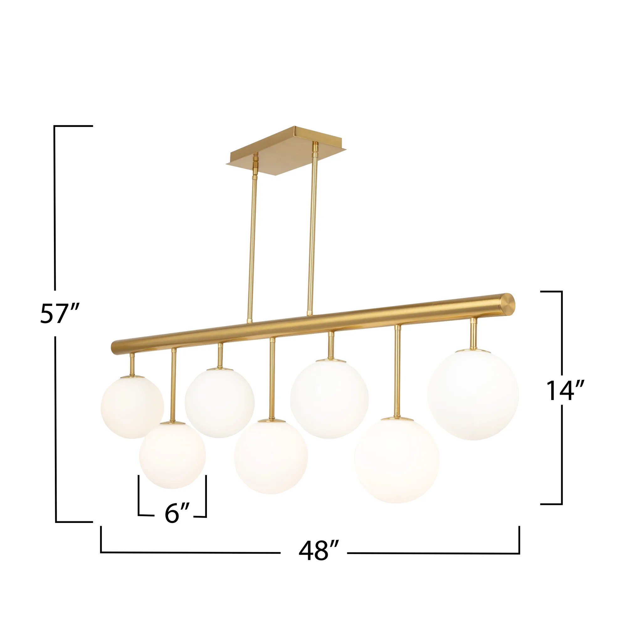 Aurelia Collection 7-Light Island/Pool Table