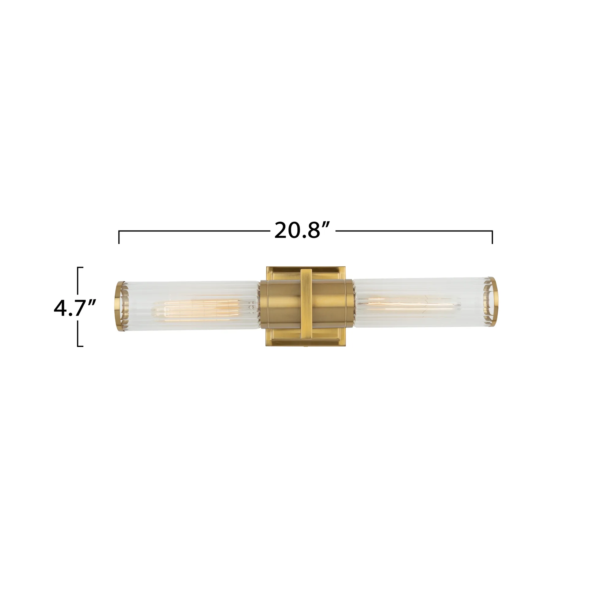 Positano Collection 2-Light Bathroom Vanity Light