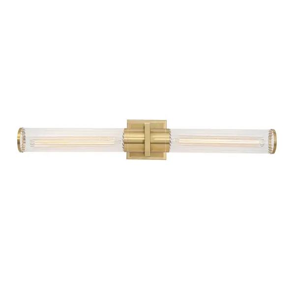 The Positano collection of wall sconces features a sleek, modern design that seamlessly integrates into various interior styles. With its clean lines and contemporary aesthetic, each sconce offers a so- phisticated lighting solution. The collection’s emphasis on minimalism and elegance makes it an ideal choice for multiple decor styles. - alternate view
