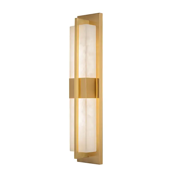 In Brushed Brass by Artcraft from the Briana collection - alternate view