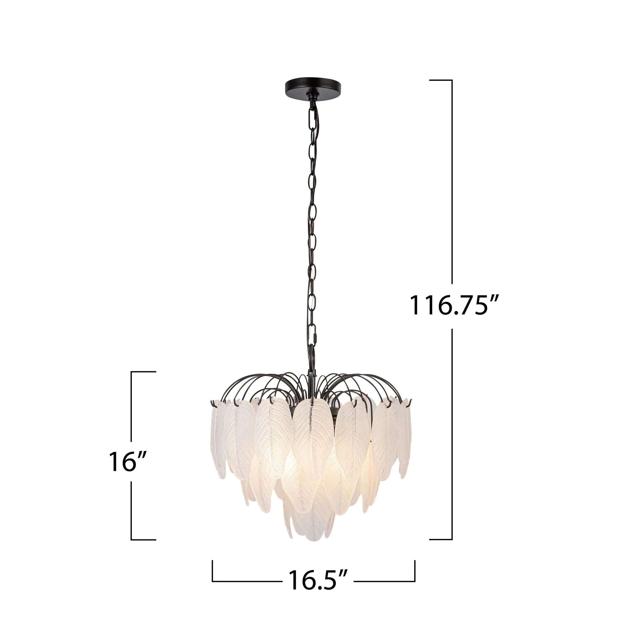 Alessia Collection 4-Light Chandelier