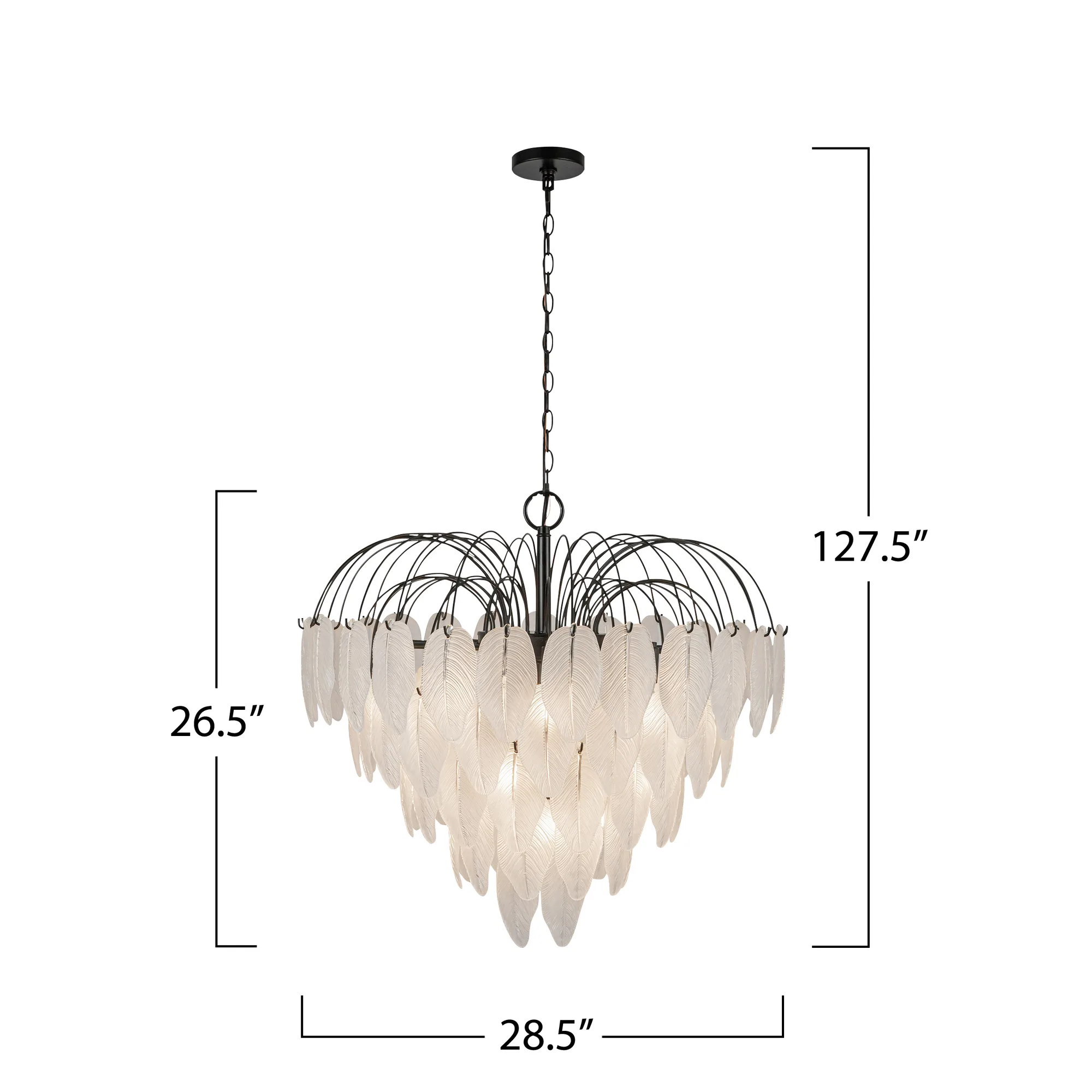Alessia Collection 19-Light Chandelier