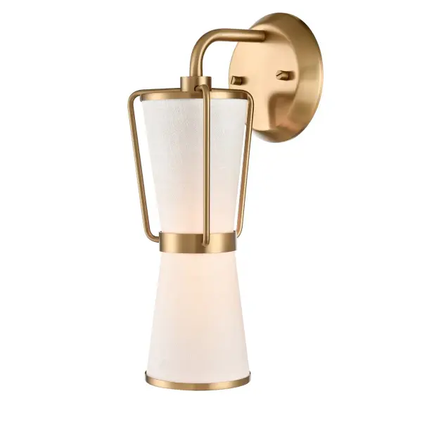 In Brushed Brass by Artcraft from the Layla collection - alternate view