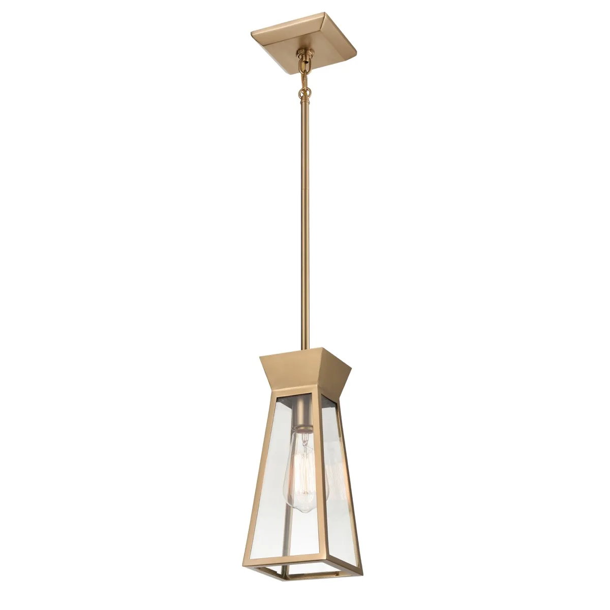Lucian Collection 1-Light Pendant Brushed