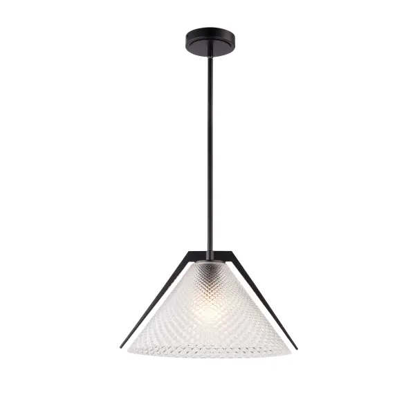 Baltic Collection 1-Light Pendant Black - Image 1