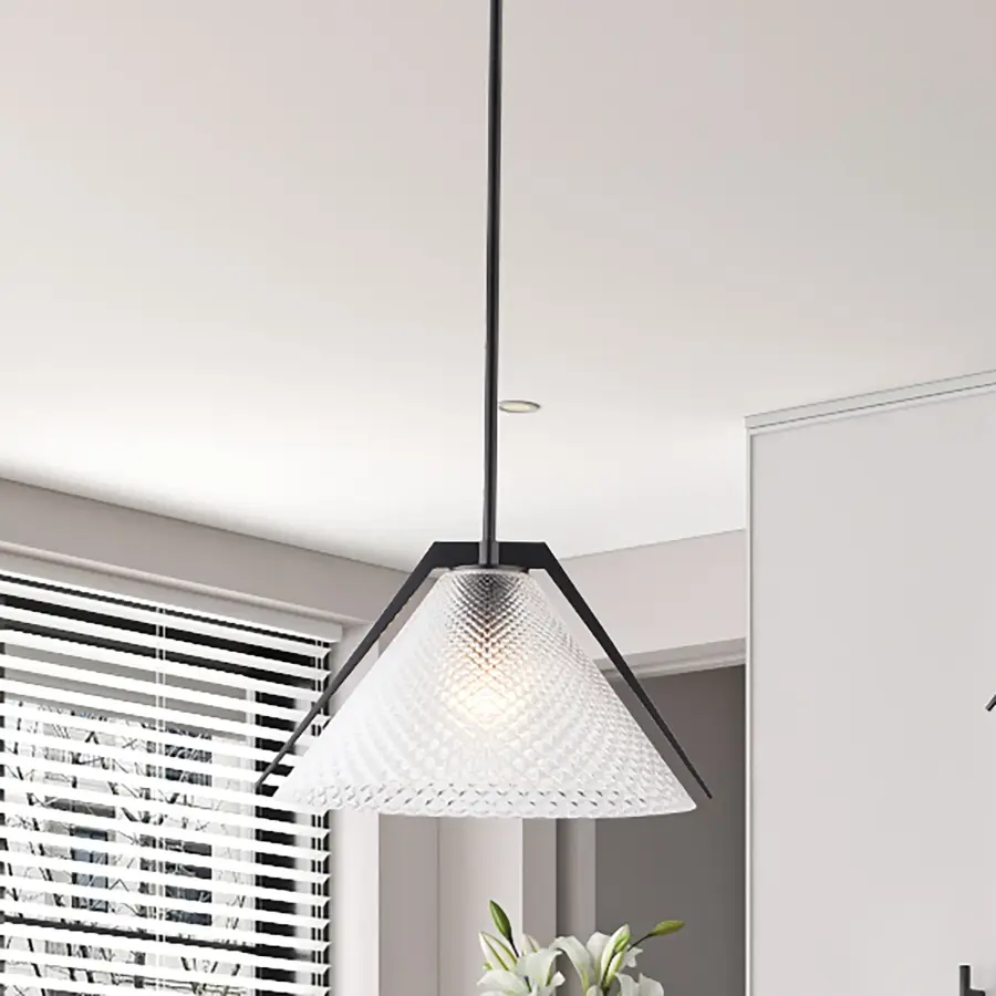 Baltic Collection 1-Light Pendant Black - Image 6