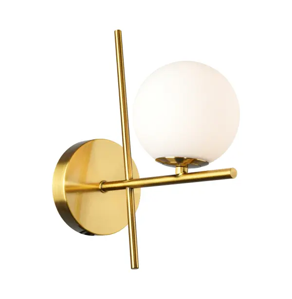 In Plated Brushed Brass by Artcraft from the Modena collection - alternate view
