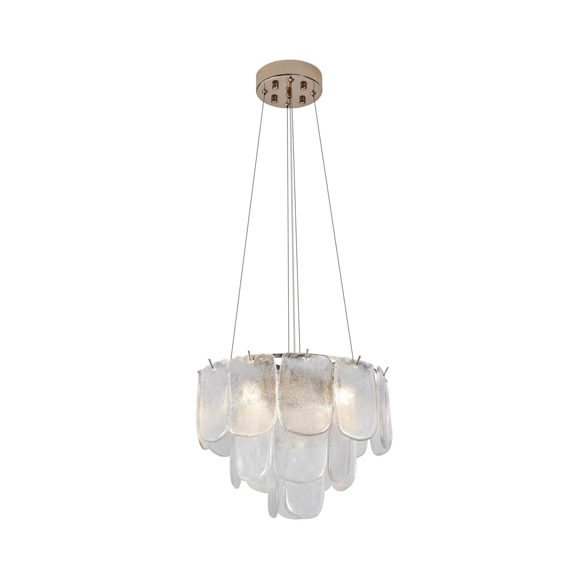 Bianca 5 Light Pendant Polished Nickel,
