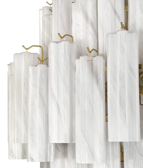 Sophia 29-Light Foyer Pendant in Brushed Brass - Image 5