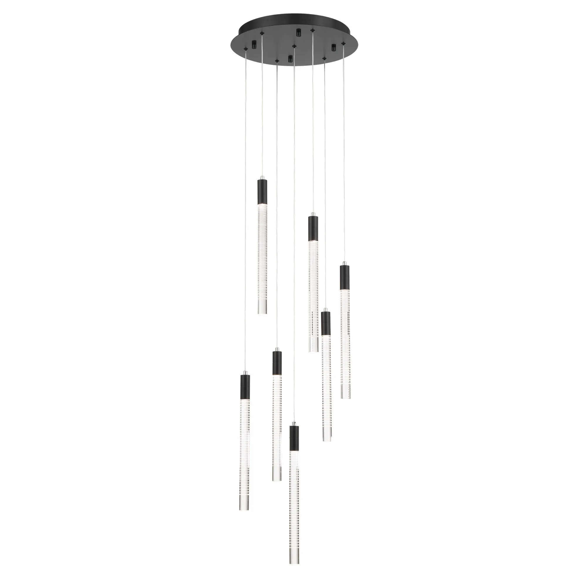 Celine 7 Light Integrated LED Chandelier