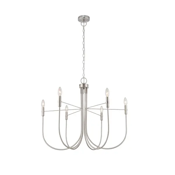 In Brushed Nickel by Artcraft from the Foundry collection