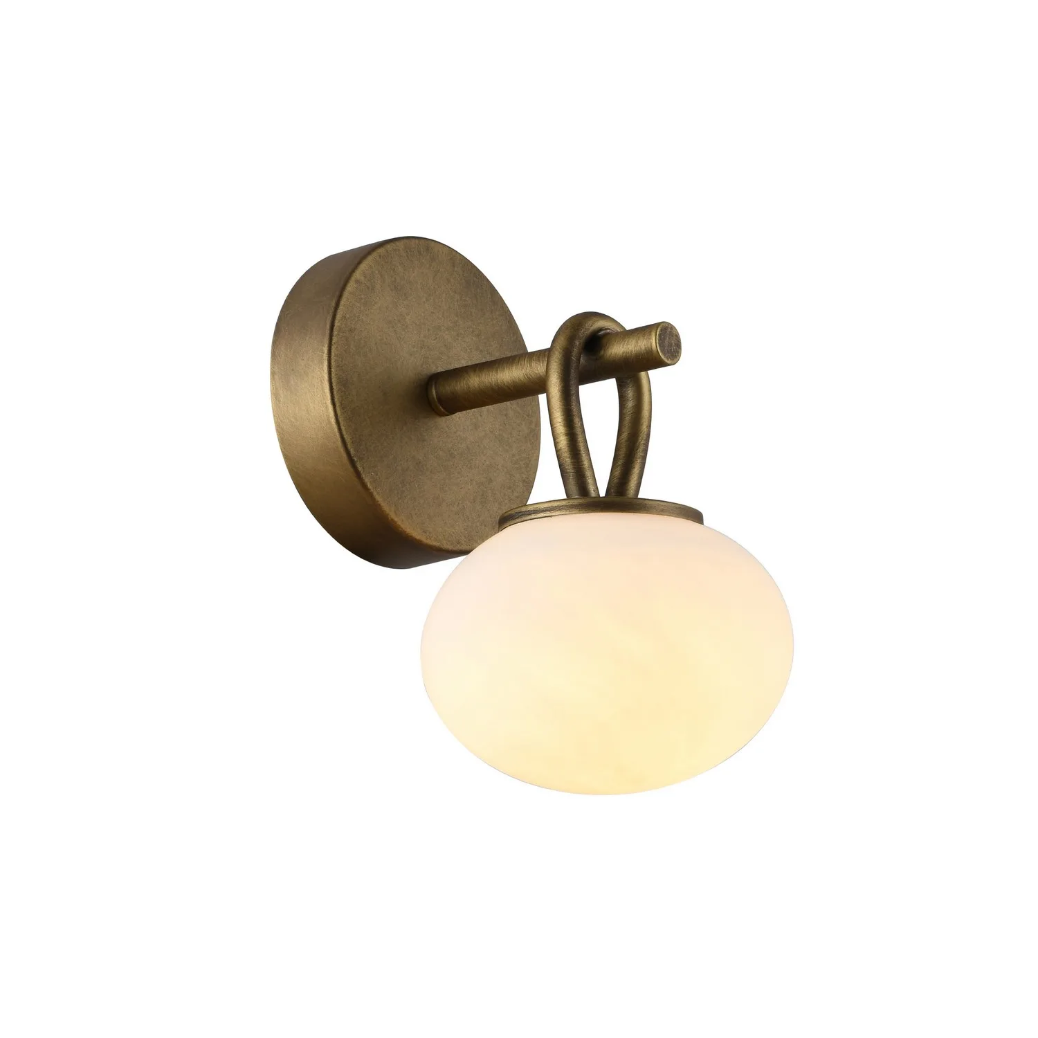 Velora LED Lantern in Legacy Brass