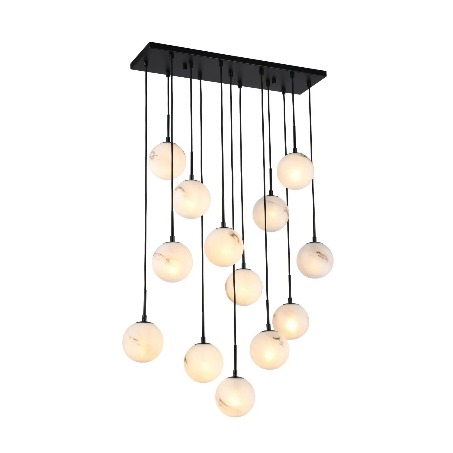 Nightfall 13 Light Lantern in Black
