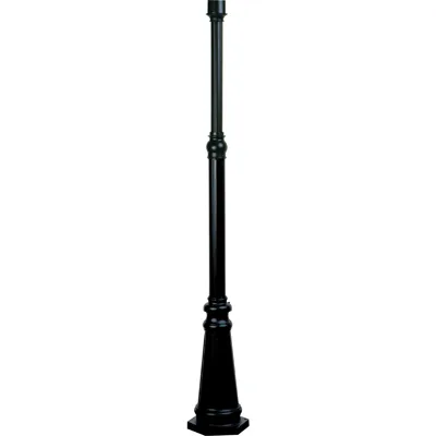 Classico Outdoor Post in Black
