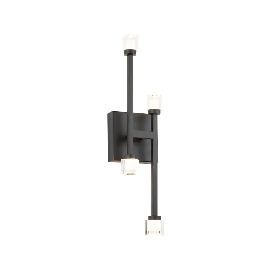 Batton LED Wall Sconce in Black