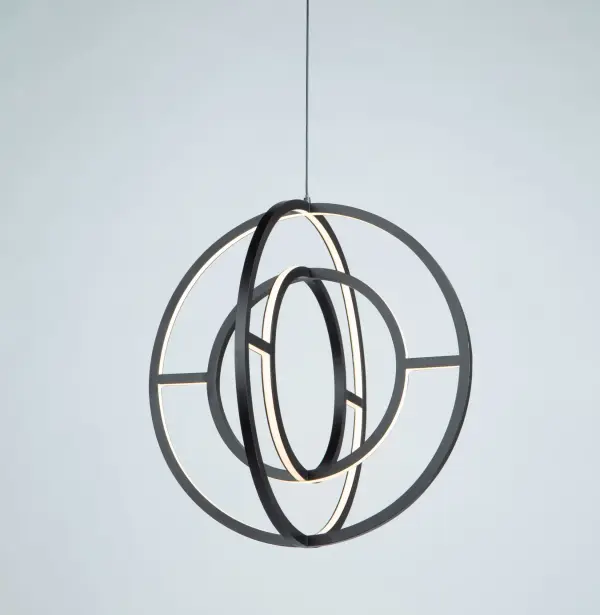 In Matte Black by Artcraft from the Celestial collection - alternate view