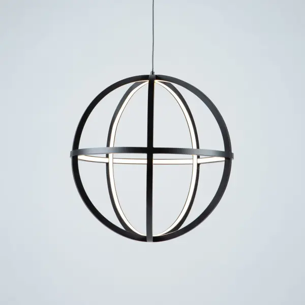 In Matte Black by Artcraft from the Celestial collection - alternate view