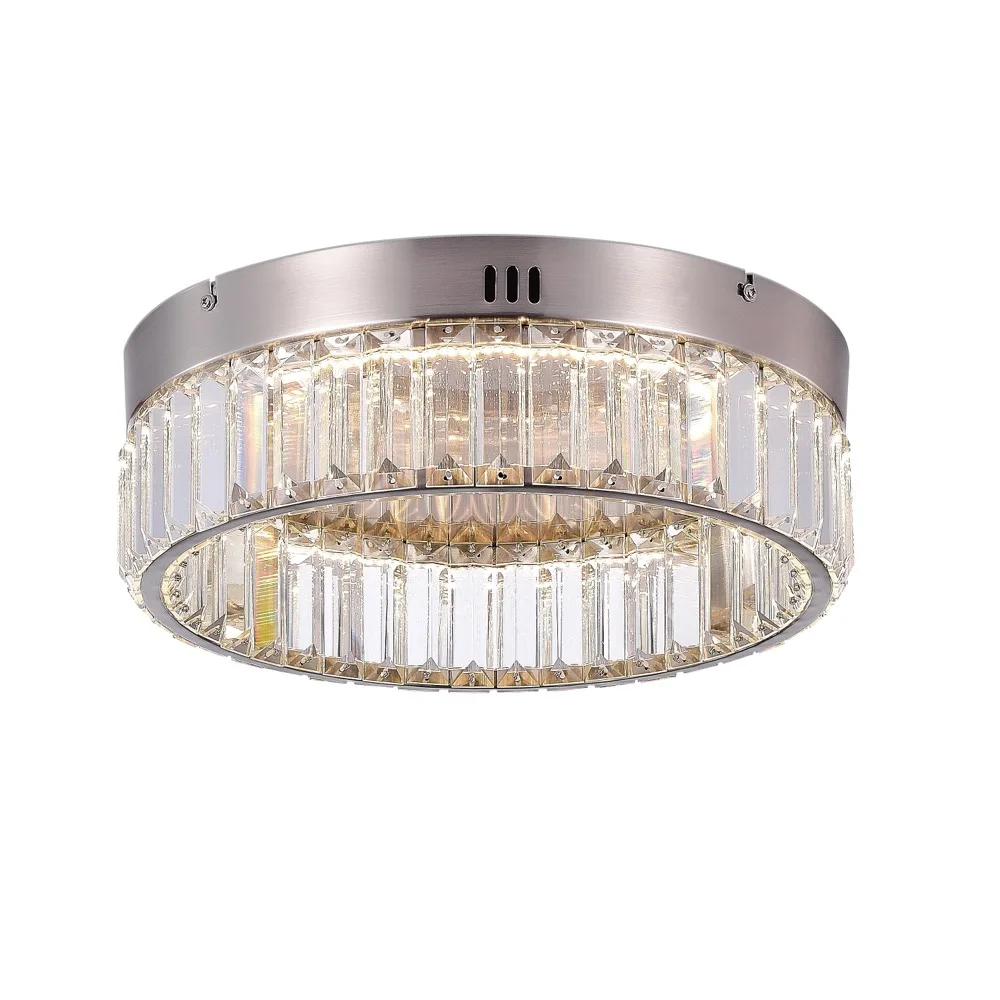 Stella LED Flush Mount in Satin Nickel