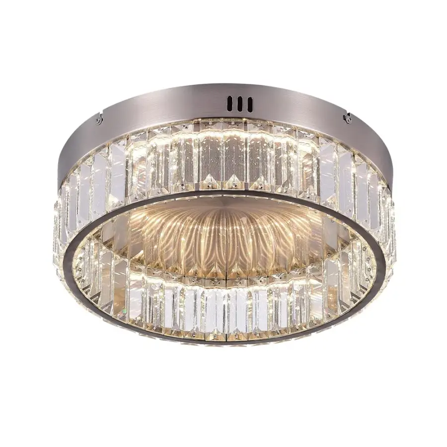 Stella LED Flush Mount in Satin Nickel - Image 2