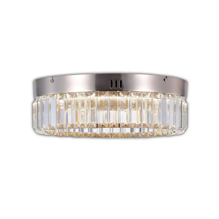 Stella LED Flush Mount in Satin Nickel - Image 3